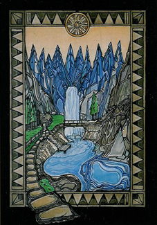 Mountain Waterfall