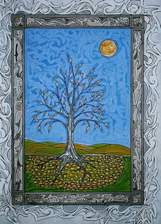 Yellow Fall Tree